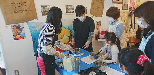 クレイワークショップ写真